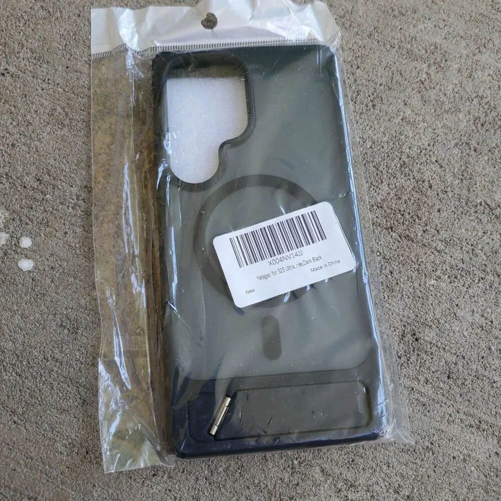 For S25 Ultra Dark Black Case